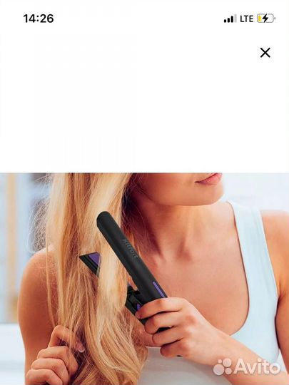 Выпрямитель беспроводной для волоc Kitfort