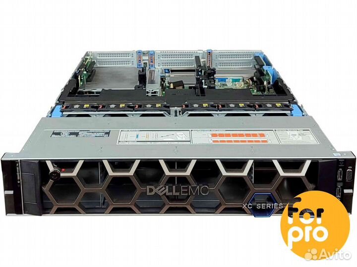 Сервер dell R740 12LFF 2x4109Silv 512GB, HBA330