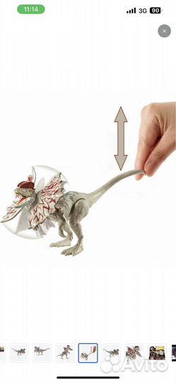 Динозавры Jurassic world оригинал