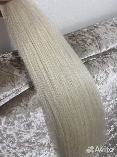Волосы для наращивания тотал блонд