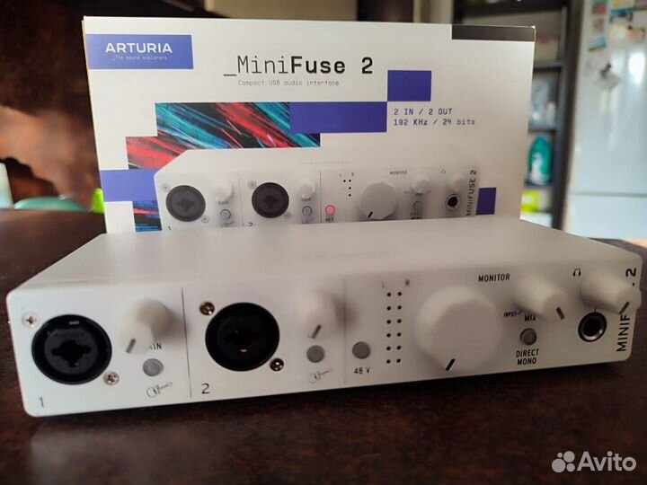 Звуковая карта arturia minifuse 2