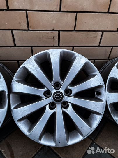 Диски литые r17 opel 5 105
