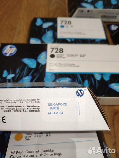 Картриджи HP 728