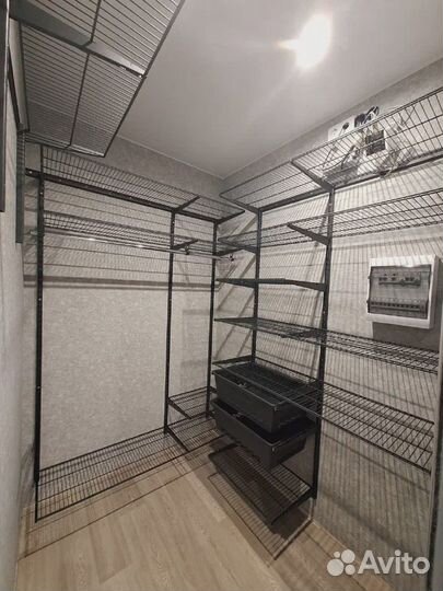 Гардеробные системы хранения под ключ