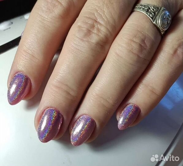 Наращивание ногтей, френч