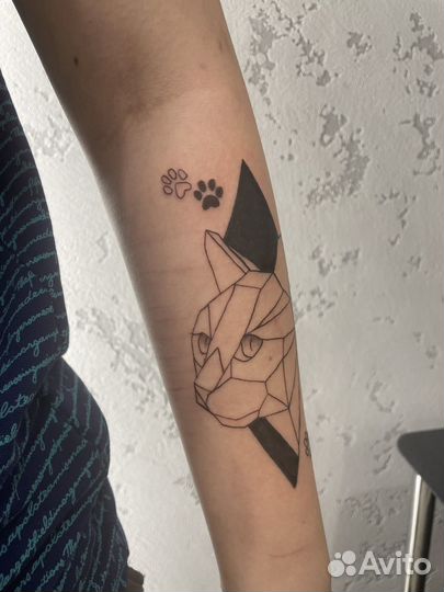 Модель на татуировку