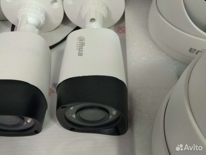 19 камер Видеонаблюдения 4Мп регистратор Dahua гиб