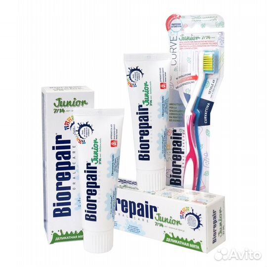 Зубная паста Biorepair для детей и взрослых.(0+)