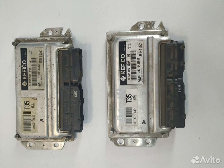 Hyundai Accent эбу двигателя