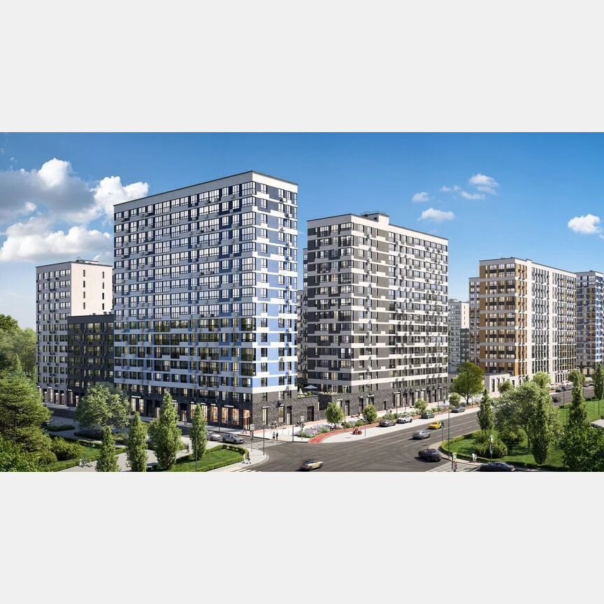 2-к. квартира, 48,5 м², 13/15 эт.
