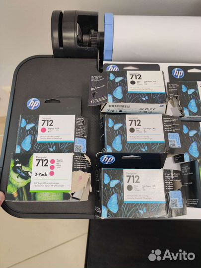 Картридж HP Design Jet 712 (б/у)