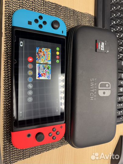 Портативная игровая приставка nintendo switch