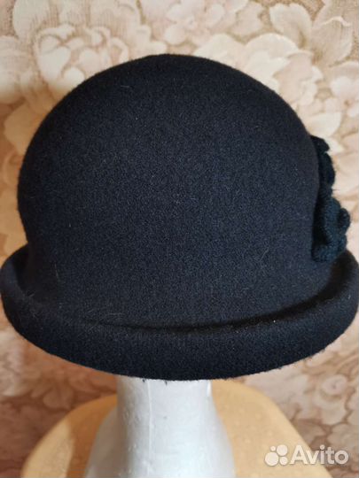 Шляпка женская, шерсть