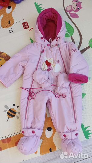 Зимний комбинезон для девочки