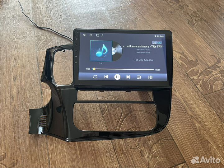 Магнитола 2 din android на Mitsubishi Outlander
