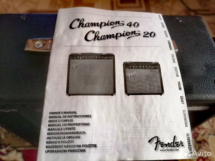 Fender champion 40