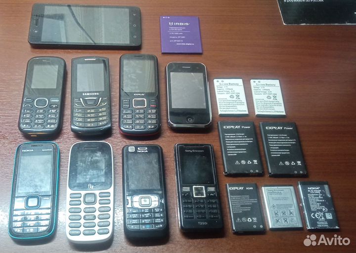 Смартфоны и аккумуляторы б/у