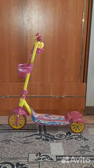 Самокат детский трехколесный бу