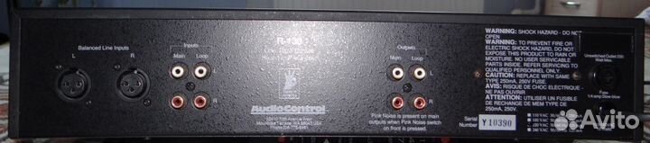 Анализатор спектра звука AudioControl R-130