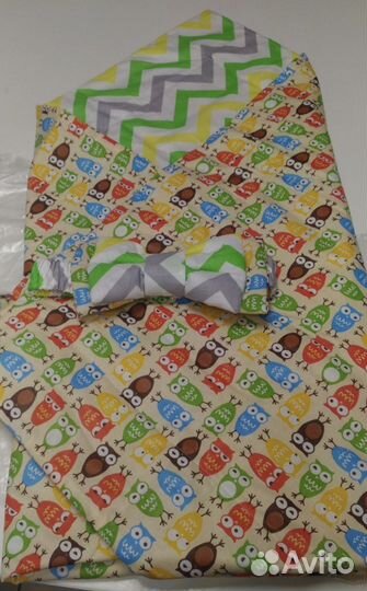 Конверт-одеяло на выписку малыша