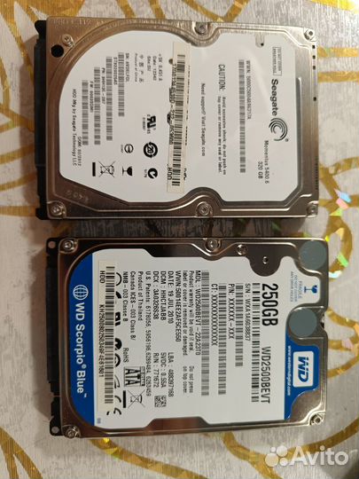 Жесткие диски hdd 2.5 для ноутбука