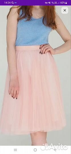 Пышная юбка из фатина