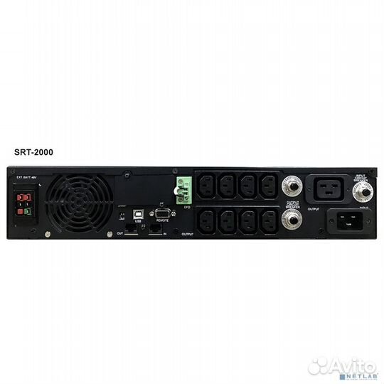 PowerCom SMART RT SRT-2000A LCD ибп Line-Interacti