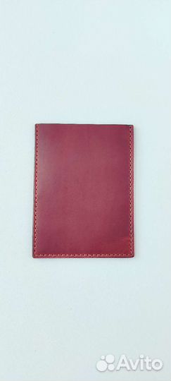 Обложка для автодокументов из кожи