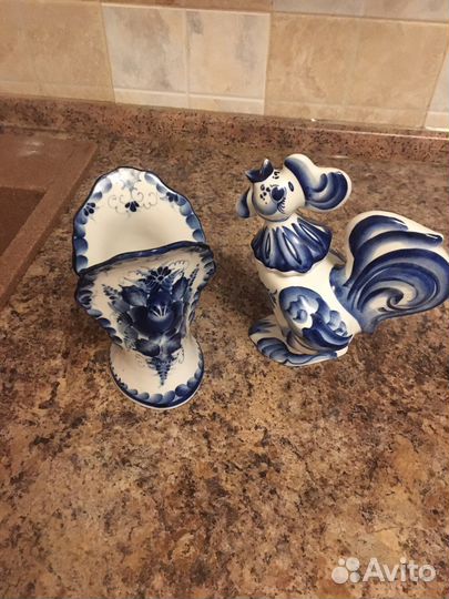 Посуда гжель