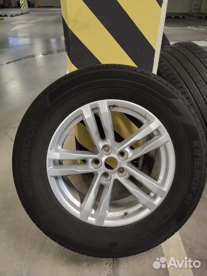 Литые диски R18, с датчиками и шинами Hankook