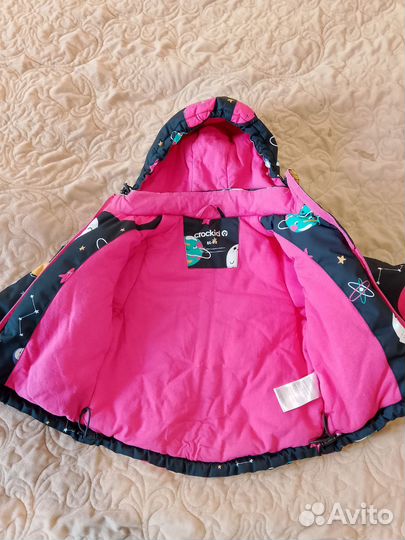 Куртка для девочки crokid 86- 92