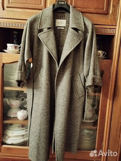 Пальто халат Max Mara шерсть 48-50 размер