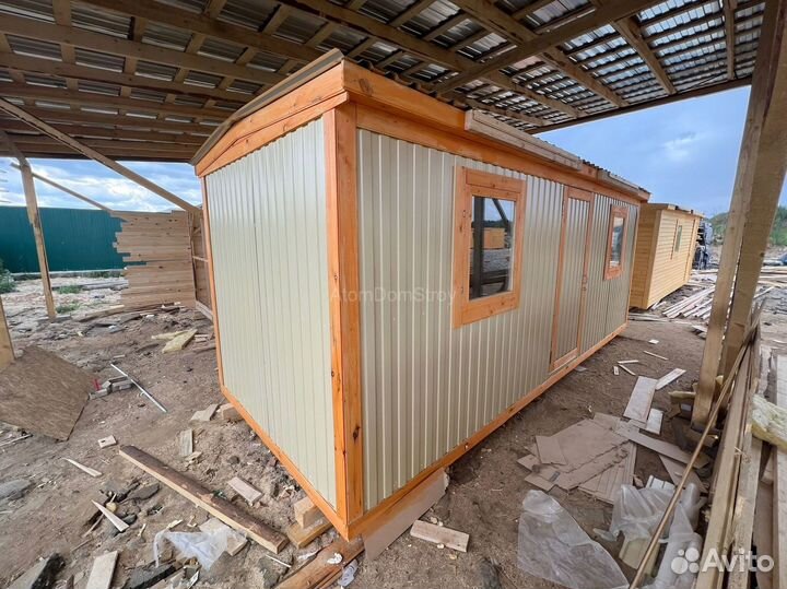 Бытовка зимняя утепленная. Выдерживает до -30