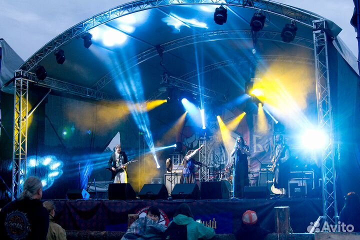 Сцена, звук, свет, видео - аренда на мероприятия