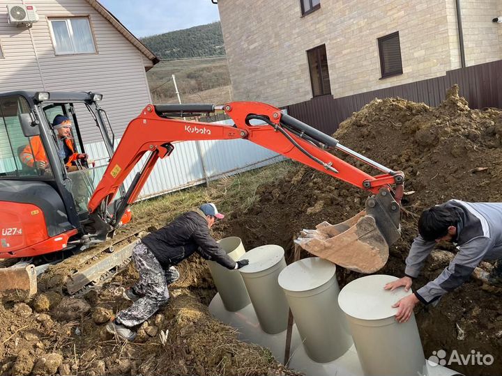 Септик для частного дома под ключ