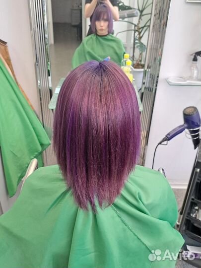 Бесплатно Модель на окрашивание+стрижка+укладка