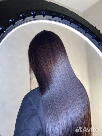 Кератиновое выпрямление