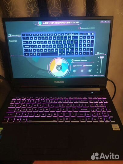 Игровой ноутбук с RTX 3060/16Gb/144Hz/512gb ssd m2