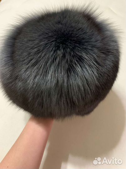 Женская меховая шапка