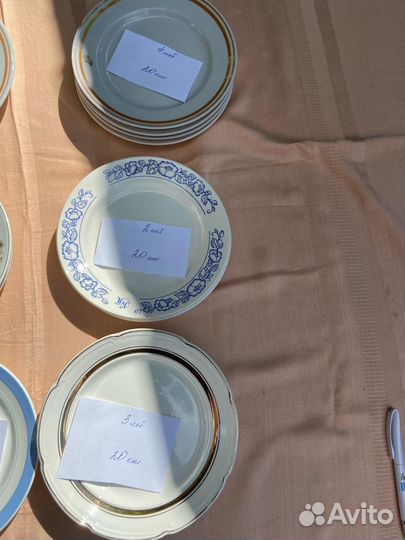 Тарелки СССР