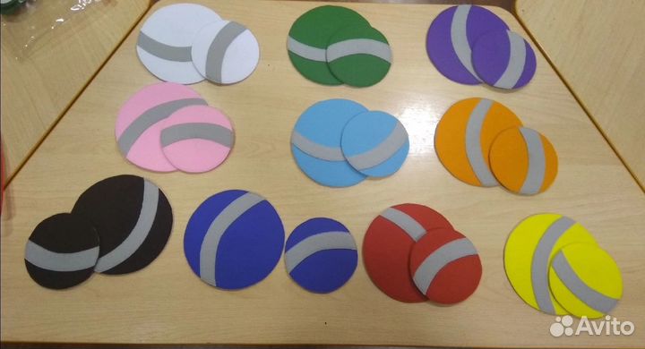 Детское пособие счетный материал из фетра