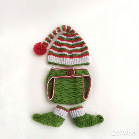 Костюм новогодний для новорождённого