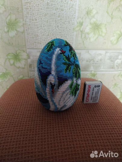 Яйцо из бисера