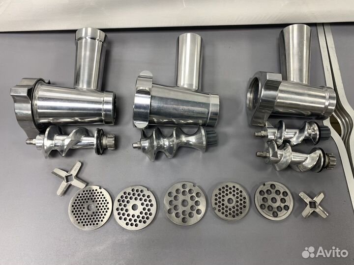 Шнек/корпус/ножи/решетки для мясорубки bosch