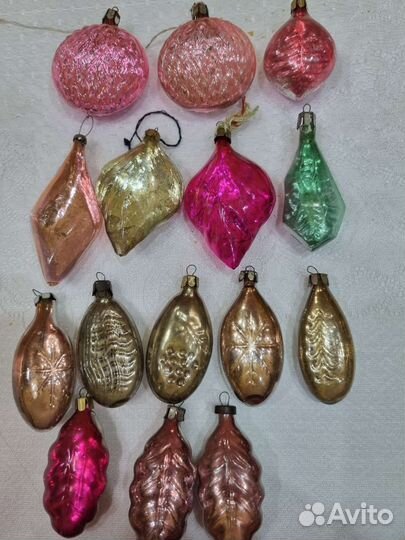 Елочные игрушки СССР