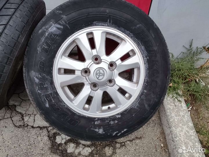 Колеса toyota land cruiser 200 летние, диски r18