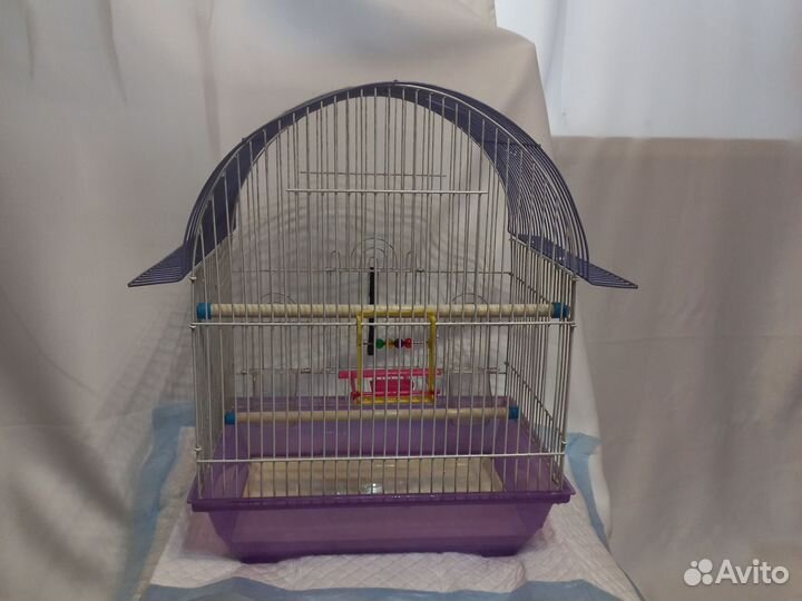 Клетка средняя для декоративных птиц