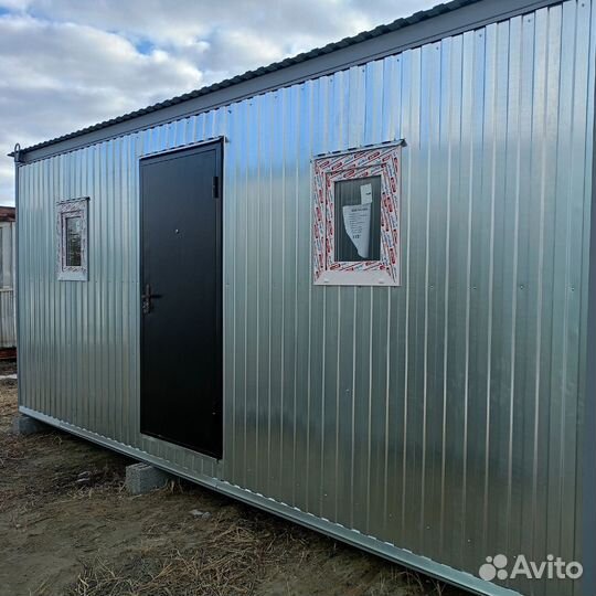 Вагончик бытовка теплая с электрикой