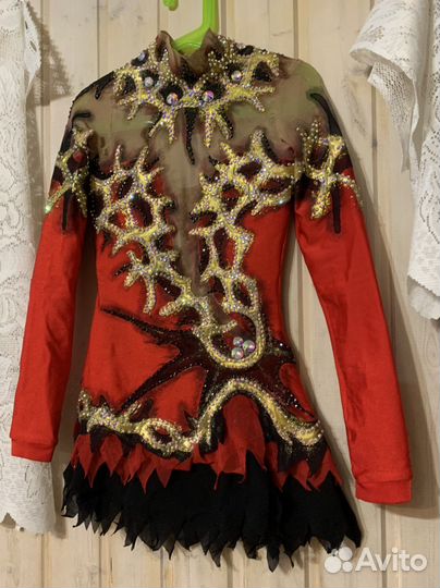 Платье для фигурного катания 128/134