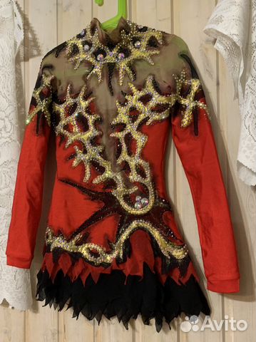 Платье для фигурного катания 128/134